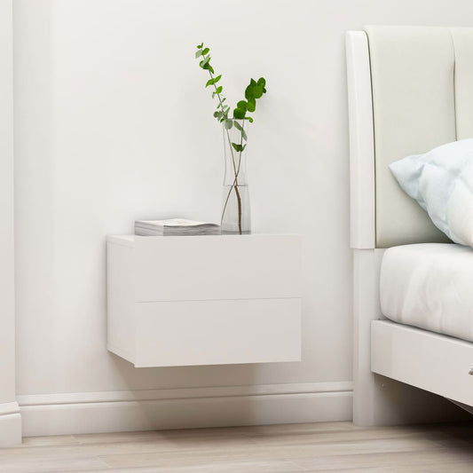Bedside Cabinets 2 pcs White 40x30x30 cm Engineered Wood Bedside Cabinets 2 pcs White 40x30x30 cm Engineered Wood