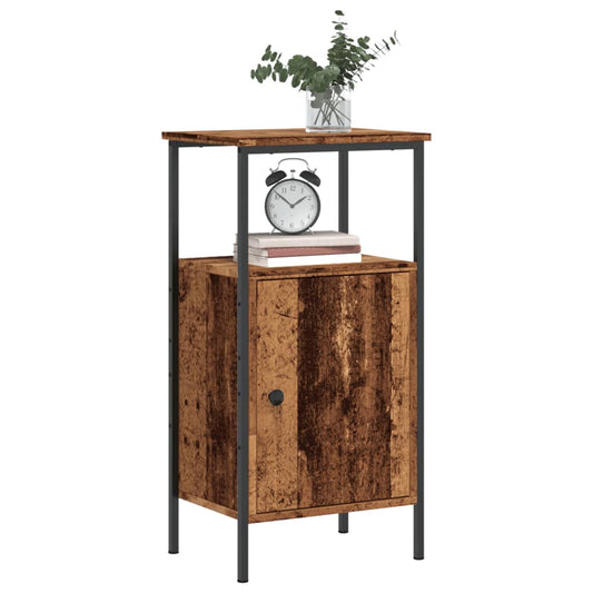 Bedside Cabinets 2 pcs Old Wood 41x31x80 cm Engineered Wood Bedside Cabinets 2 pcs Old Wood 41x31x80 cm Engineered Wood