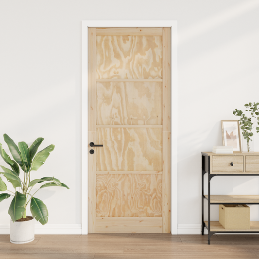 Interior Door Natural 83 x 232 cm Plywood Interior Door Natural 83 x 232 cm Plywood