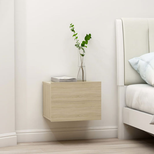 Bedside Cabinets 2 pcs Sonoma Oak 40x30x30 cm Engineered Wood Bedside Cabinets 2 pcs Sonoma Oak 40x30x30 cm Engineered Wood