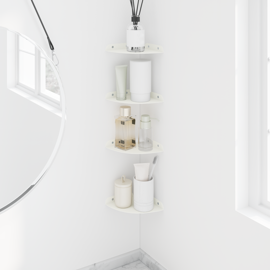 Floating Shelf with Shelf 4 pcs White 15 x 15 x 2 cm Floating Shelf with Shelf 4 pcs White 15 x 15 x 2 cm