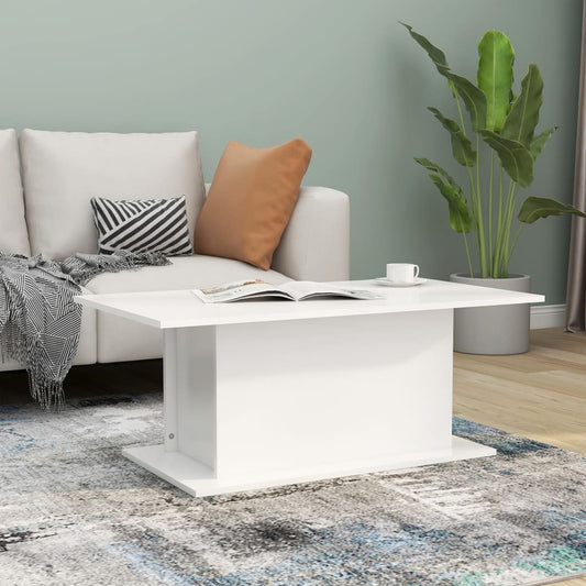 810307 vidaXL Coffee Table White 102x55,5x40 cm Engineered Wood 810307 vidaXL Coffee Table White 102x55,5x40 cm Engineered Wood