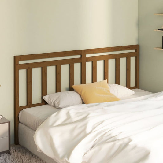 814112 vidaXL Bed Headboard Honey Brown 186x4x100 cm Solid Wood Pine 814112 vidaXL Bed Headboard Honey Brown 186x4x100 cm Solid Wood Pine