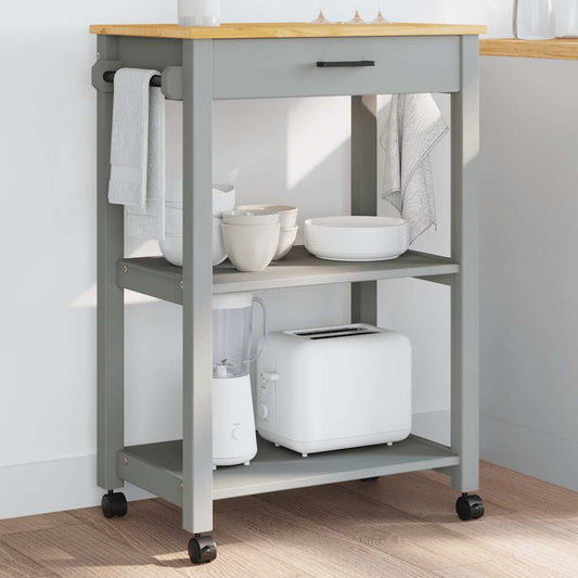 Kitchen Trolley "MONZA" 60x40x88,5 cm Solid Wood Pine Kitchen Trolley "MONZA" 60x40x88,5 cm Solid Wood Pine