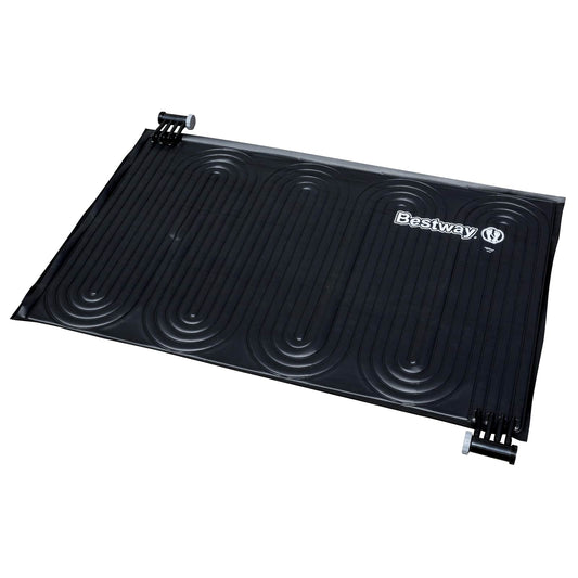 Solar Pool Heating Mat Black 110 x 171 cm PVC Solar Pool Heating Mat Black 110 x 171 cm PVC
