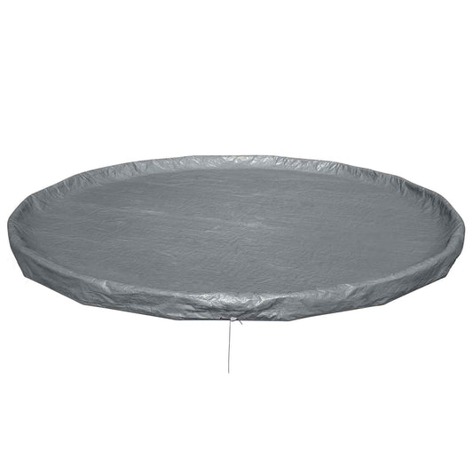 Pool Cover Ø4.88 m Round Polyester Grey Pool Cover Ø4.88 m Round Polyester Grey