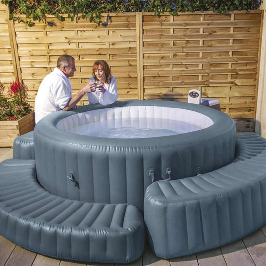 Lay-Z-Spa Inflatable Surround for Round Whirlpools Lay-Z-Spa Inflatable Surround for Round Whirlpools