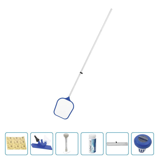 Pool Maintenance Kit | Blue, White | ABS Pool Maintenance Kit | Blue, White | ABS