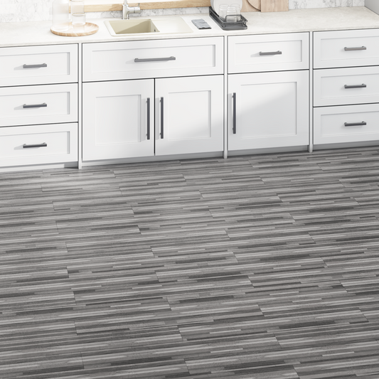 Flooring Planks 5.02 m² 36 pcs PVC Striped grey Flooring Planks 5.02 m² 36 pcs PVC Striped grey
