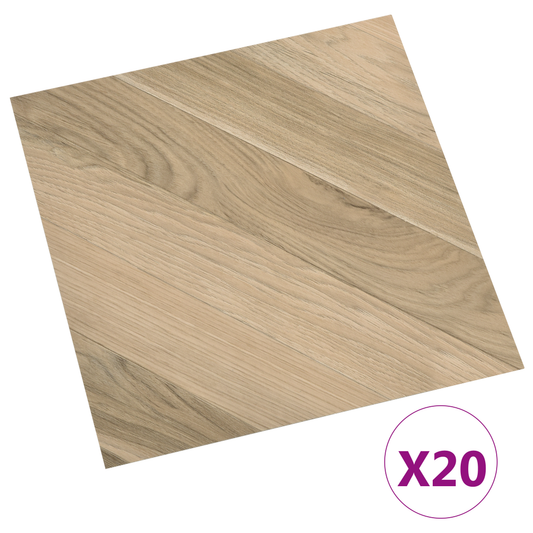 Self-adhesive Flooring Planks 30.5 x 30.5 cm 20 pcs PVC Self-adhesive Flooring Planks 30.5 x 30.5 cm 20 pcs PVC