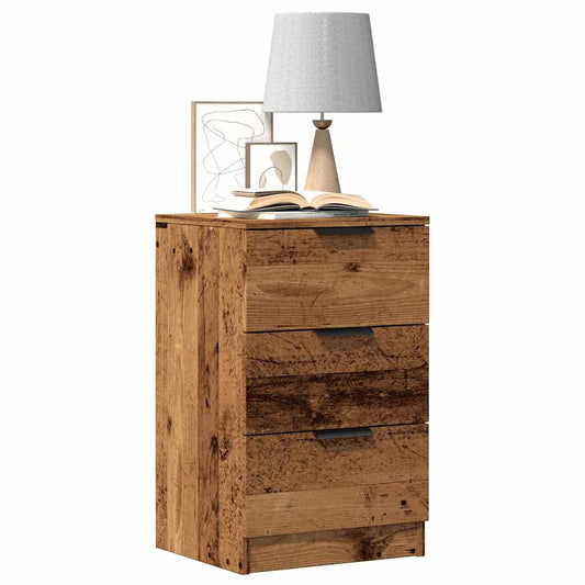 Bedside Cabinets 2 pcs Old Wood 40x36x65 cm Engineered Wood Bedside Cabinets 2 pcs Old Wood 40x36x65 cm Engineered Wood