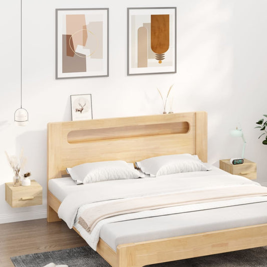 Wall-mounted Bedside Cabinets 2 pcs Sonoma Oak 35x35x20 cm Wall-mounted Bedside Cabinets 2 pcs Sonoma Oak 35x35x20 cm