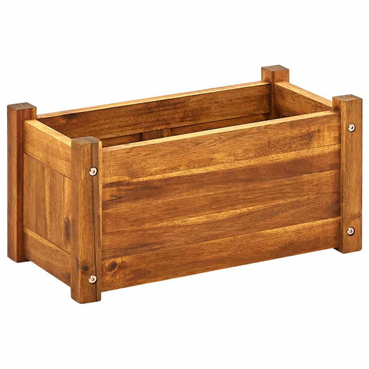 Garden Raised Bed Acacia Wood 50x25x25 cm Garden Raised Bed Acacia Wood 50x25x25 cm