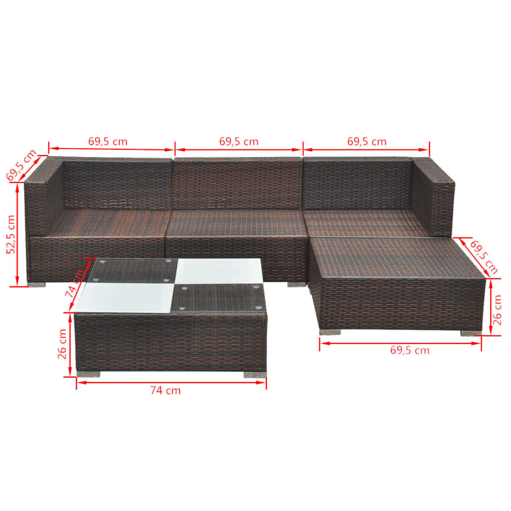 Patio Furniture | Brown