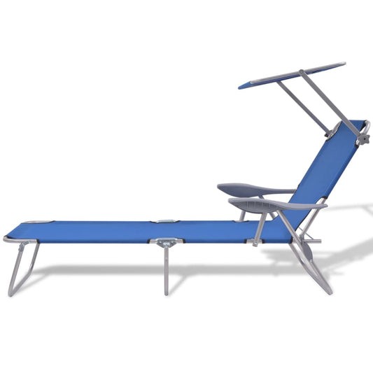 Sunlounger | Steel Blue | Powder-coated steel frame, Polyester fabric Sunlounger | Steel Blue | Powder-coated steel frame, Polyester fabric