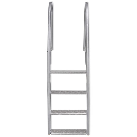 4-Step Dock/Pool Ladder Aluminium 167 cm 4-Step Dock/Pool Ladder Aluminium 167 cm