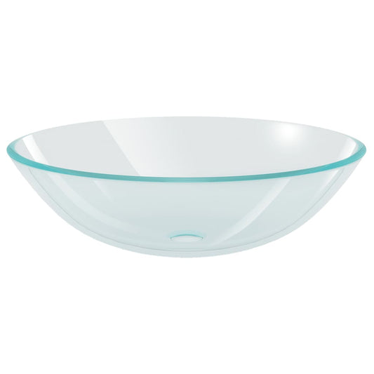 Basin Tempered Glass 42 cm Transparent Basin Tempered Glass 42 cm Transparent