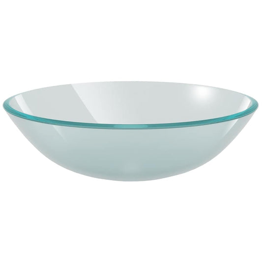 142230 vidaXL Basin Tempered Glass 42 cm Frosted 142230 vidaXL Basin Tempered Glass 42 cm Frosted