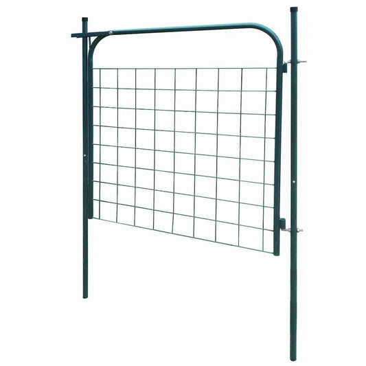 Garden Fence Gate 100x100 cm Green Garden Fence Gate 100x100 cm Green