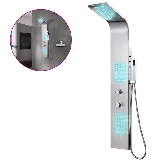 Shower Panel System Stainless Steel Curved Shower Panel System Stainless Steel Curved