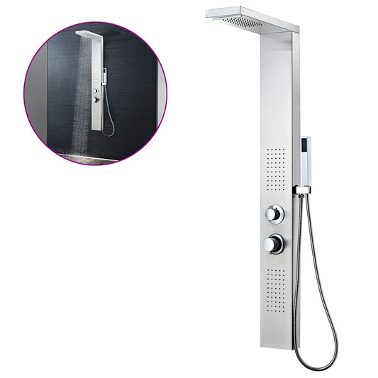Shower Panel System Stainless Steel Square Shower Panel System Stainless Steel Square