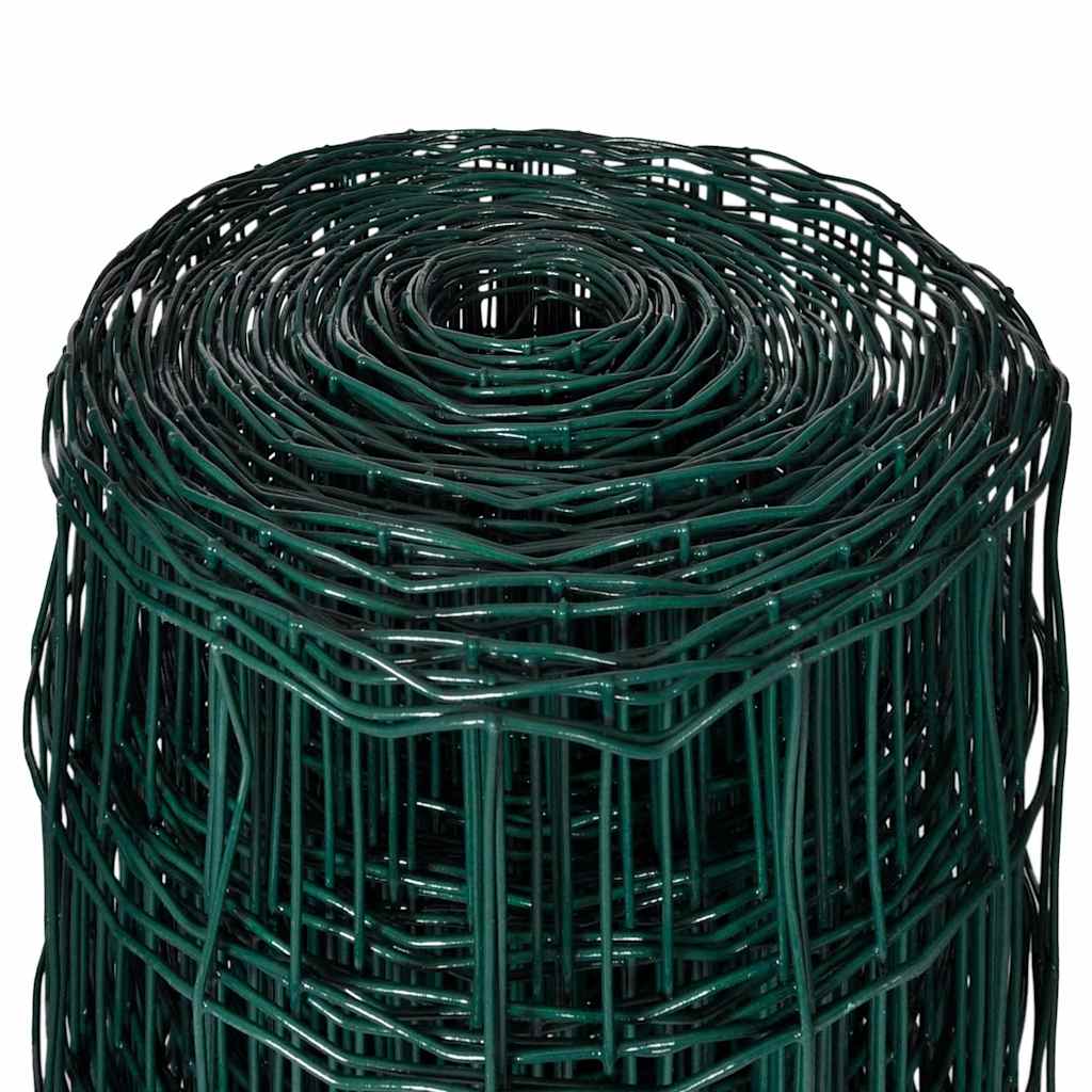 Euro Fence Steel 25x1.7 m Green