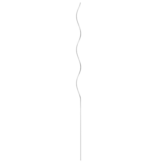 5 pcs Spiral Plant Supports 110 cm Galvanised Steel 5 pcs Spiral Plant Supports 110 cm Galvanised Steel