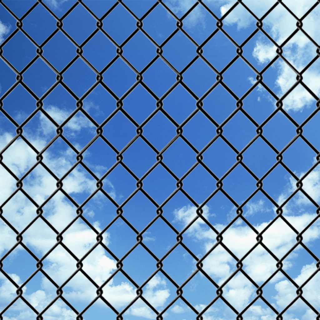 142428 vidaXL Chain Link Fence Steel 25x0,8 m Grey
