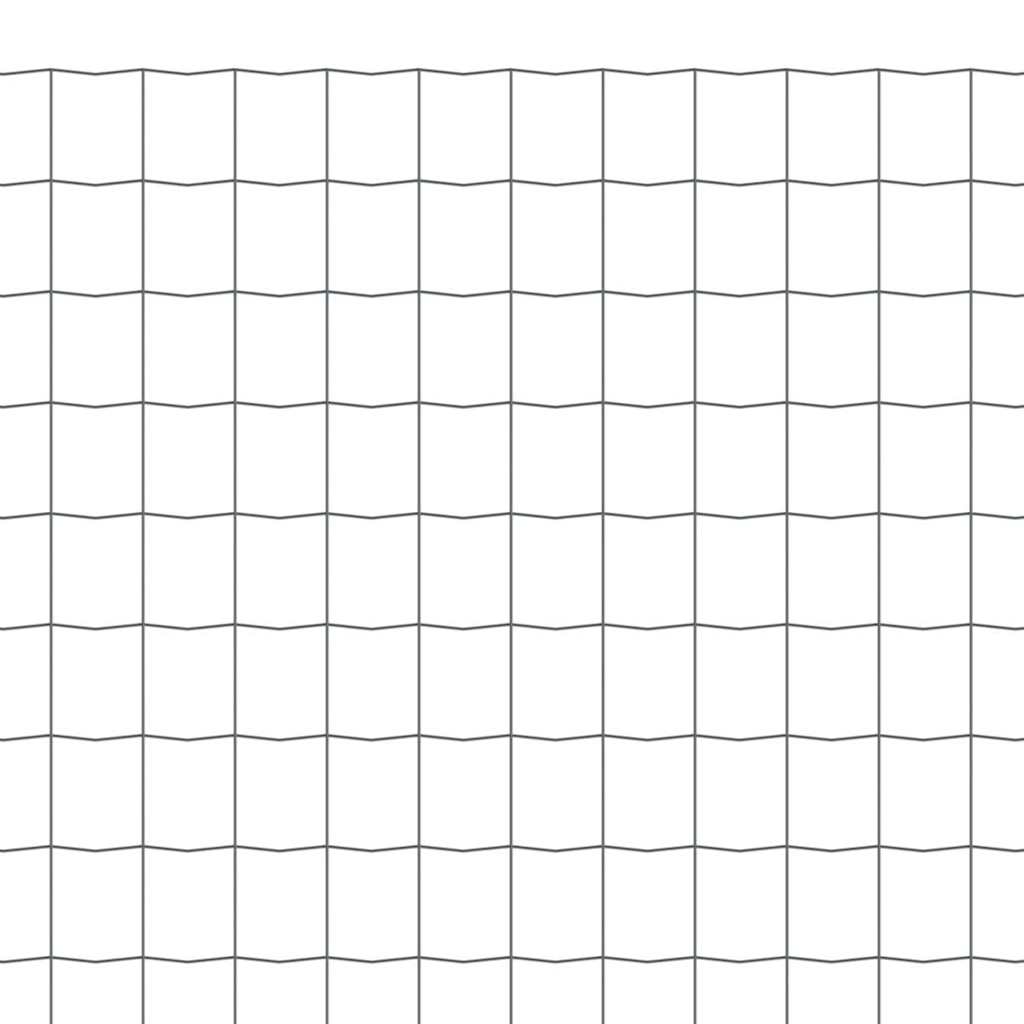 Wire Fences PVC-coated iron Grey