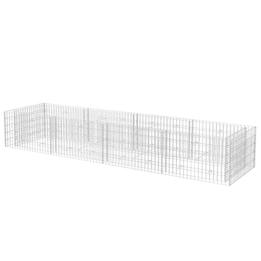 Gabion Raised Bed Steel 360x90x50 cm Gabion Raised Bed Steel 360x90x50 cm