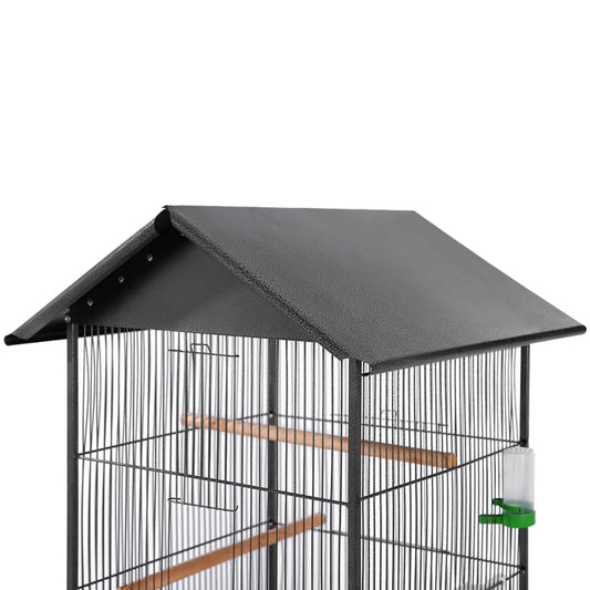 Bird Cage | Black | Steel | Large | Portable | Bird Cage | Square Bird Cage | Black | Steel | Large | Portable | Bird Cage | Square