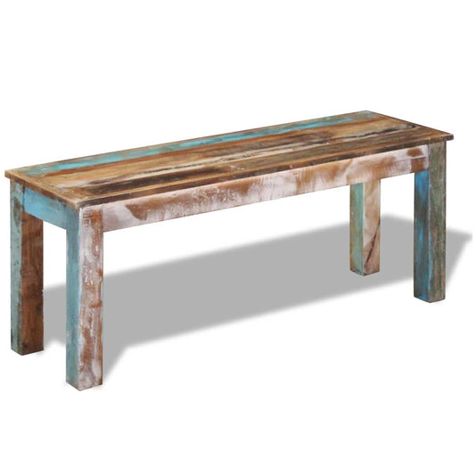 Bench Solid Reclaimed Wood 110x35x45 cm Bench Solid Reclaimed Wood 110x35x45 cm