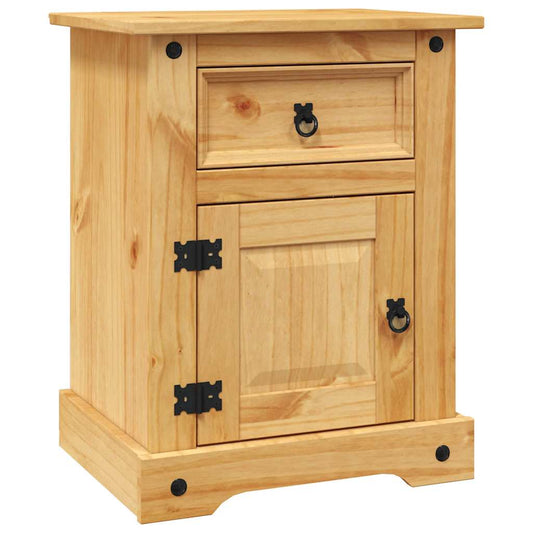 243730 vidaXL Bedside Cabinet Mexican Pine Corona Range 53x39x66 cm 243730 vidaXL Bedside Cabinet Mexican Pine Corona Range 53x39x66 cm
