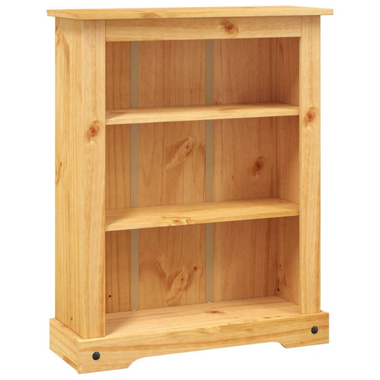 3-Tier Bookcase Mexican Pine Corona Range 80x29x100 cm 3-Tier Bookcase Mexican Pine Corona Range 80x29x100 cm
