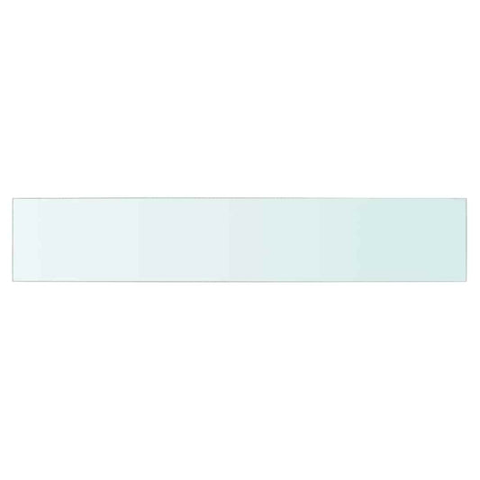 Shelf Panel Glass Clear 80x15 cm Shelf Panel Glass Clear 80x15 cm