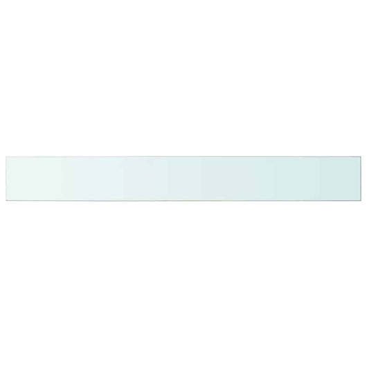 Shelf Panel Glass Clear 100x12 cm Shelf Panel Glass Clear 100x12 cm