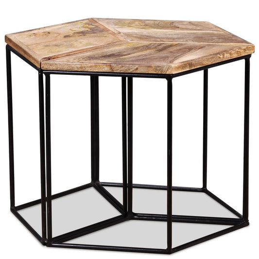 Coffee Table Solid Mango Wood 56x48x40 cm Coffee Table Solid Mango Wood 56x48x40 cm