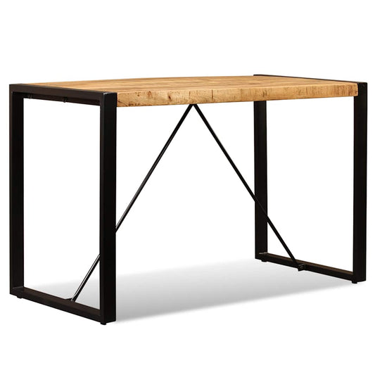 Dining Table Solid Rough Mango Wood 120 cm Dining Table Solid Rough Mango Wood 120 cm