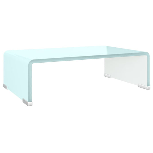 TV Stand/Monitor Riser Glass Green 40x25x11 cm TV Stand/Monitor Riser Glass Green 40x25x11 cm