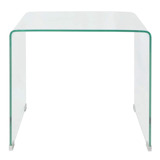 244188 vidaXL Coffee Table Tempered Glass 49,5x50x45 cm Clear 244188 vidaXL Coffee Table Tempered Glass 49,5x50x45 cm Clear
