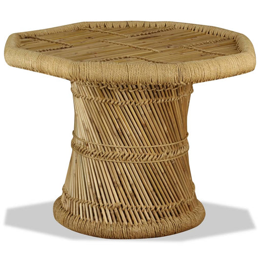 Coffee Table Bamboo Octagon 60x60x45 cm Coffee Table Bamboo Octagon 60x60x45 cm