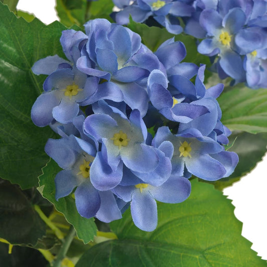 Artificial Hydrangea Plant with Pot 60 cm Blue Artificial Hydrangea Plant with Pot 60 cm Blue