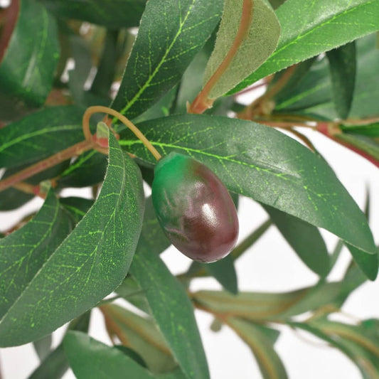 Fake Plant | Green and red | Plastic leaves and fruits | 120 cm Fake Plant | Green and red | Plastic leaves and fruits | 120 cm