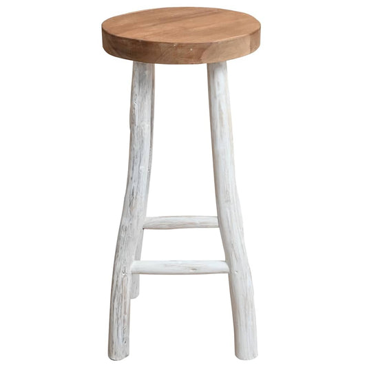 244546 vidaXL Bar Stool Solid Teak Wood 244546 vidaXL Bar Stool Solid Teak Wood