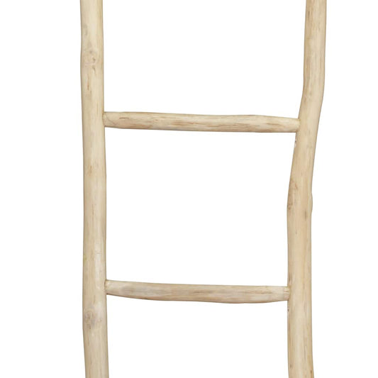 244568 vidaXL Towel Ladder with 5 Rungs Teak 45x150 cm Natural 244568 vidaXL Towel Ladder with 5 Rungs Teak 45x150 cm Natural