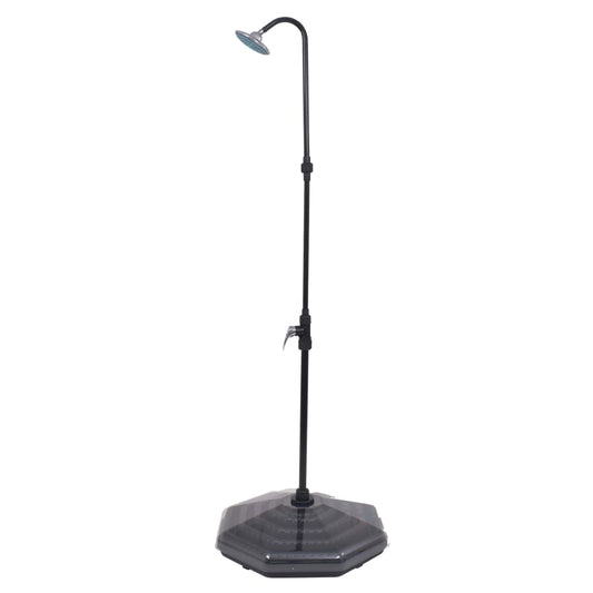Solar Shower | Black | Aluminium | Standard | Height-Adjustable Solar Shower | Black | Aluminium | Standard | Height-Adjustable