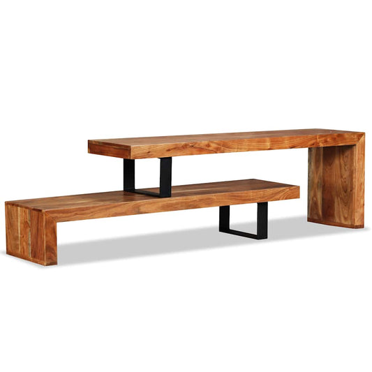 244583 vidaXL TV Stand Solid Acacia Wood 244583 vidaXL TV Stand Solid Acacia Wood