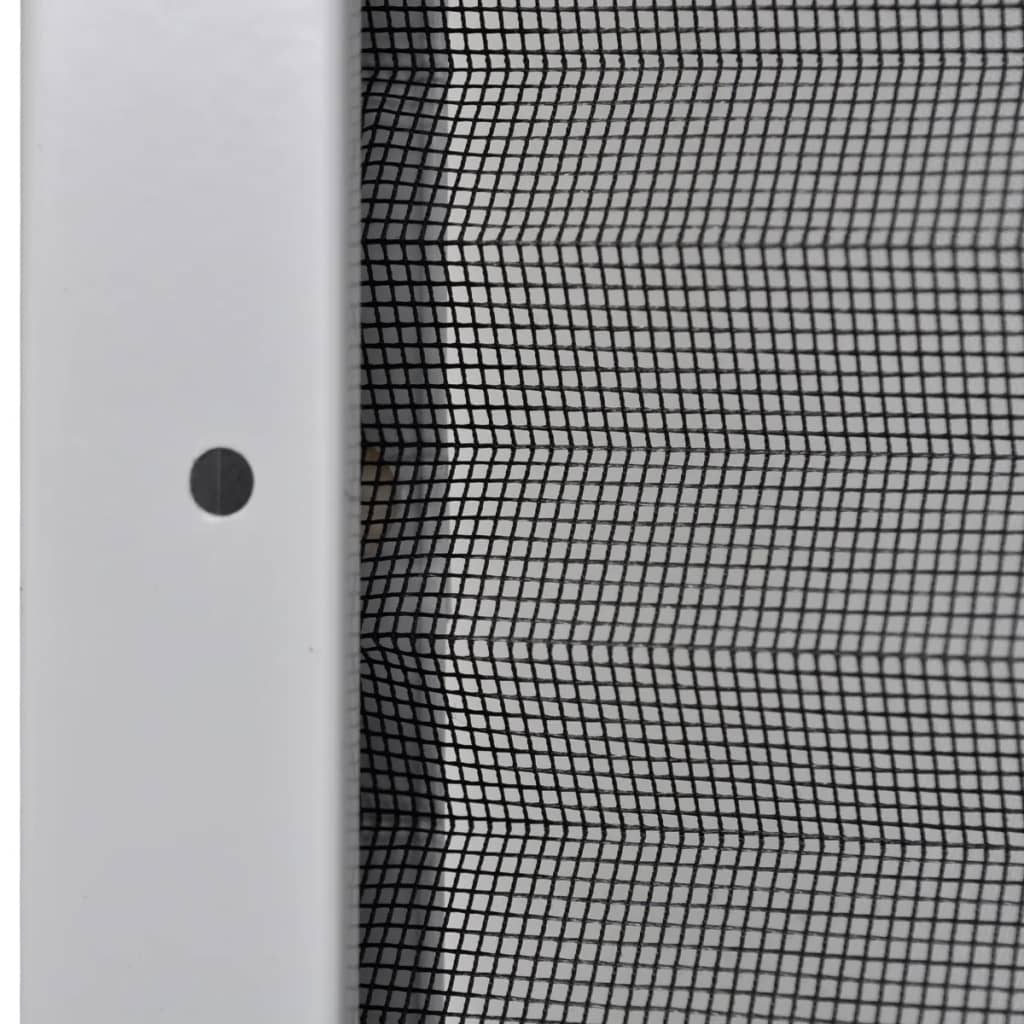 Plisse Insect Screen for Windows Aluminium 120x120 cm
