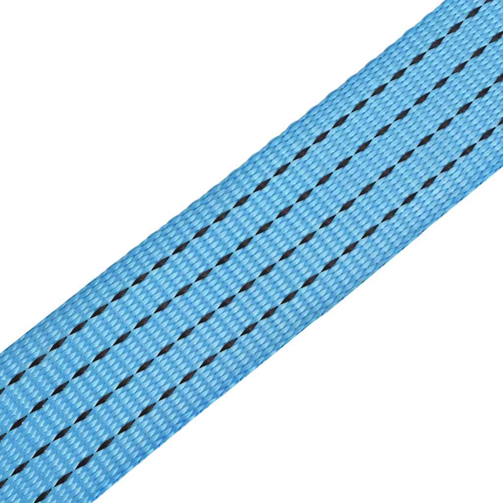 142656 vidaXL Ratchet Tie Down Straps 4 pcs 4 Tonnes 8mx50mm Blue