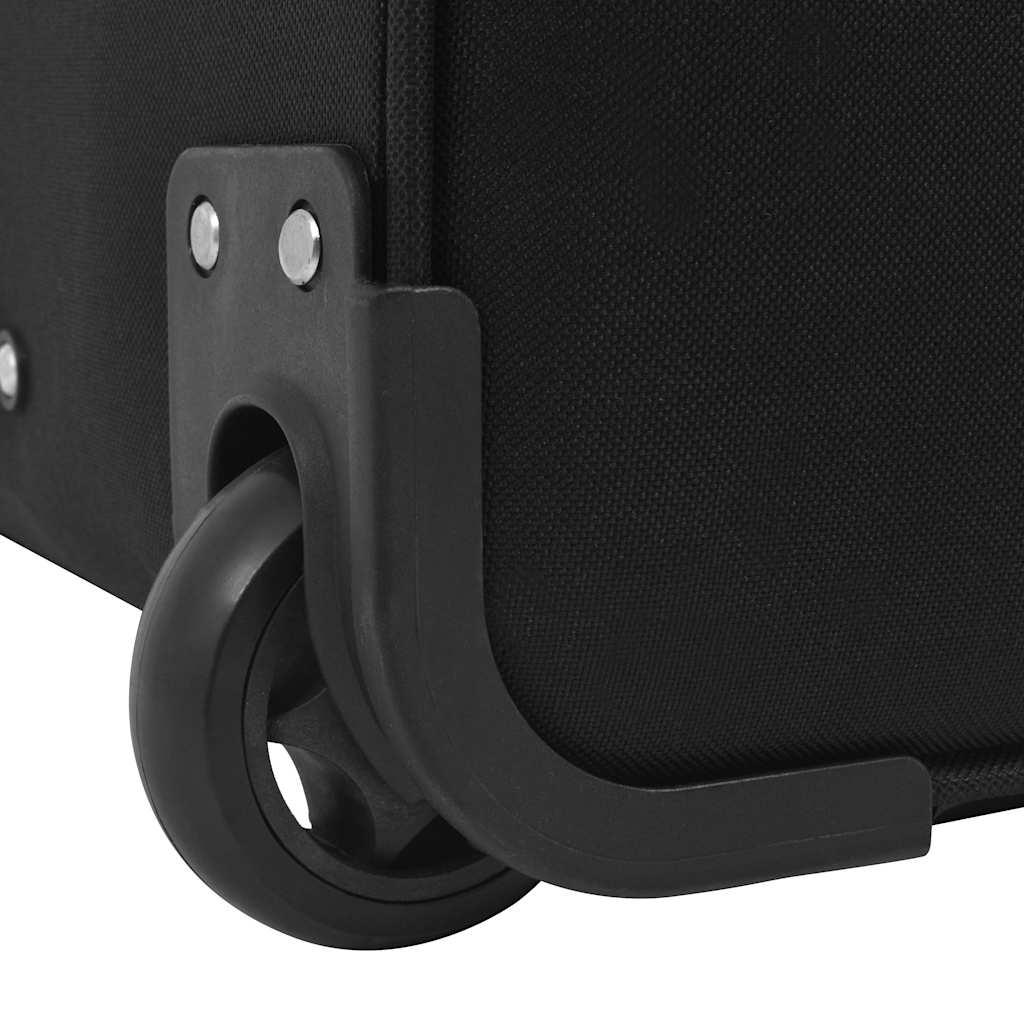 91314 vidaXL Pilot Trolley Black